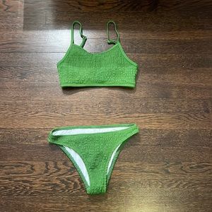 Green bikini